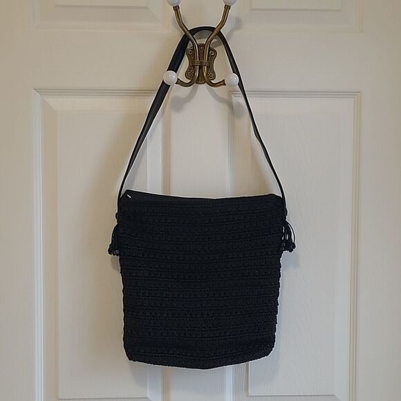 The Sak Handbags - The Sak Black Crocheted Bag - NWOT